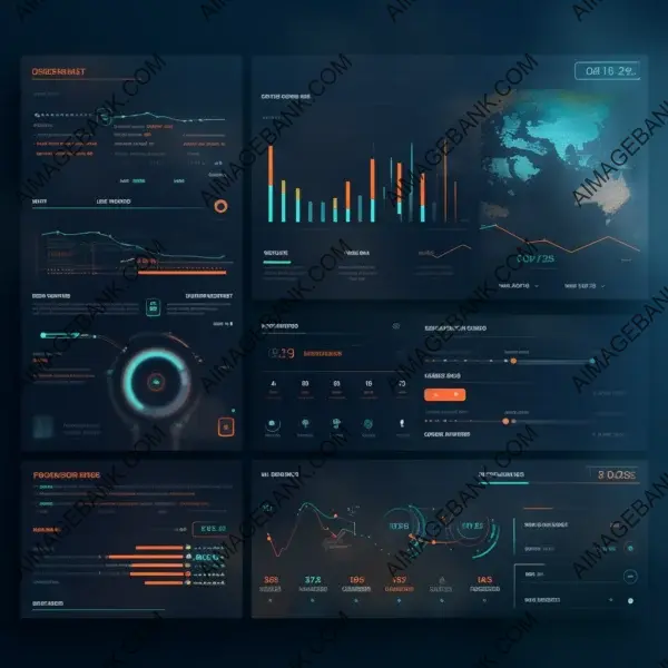 Sci-Fi Dashboard with User Interaction