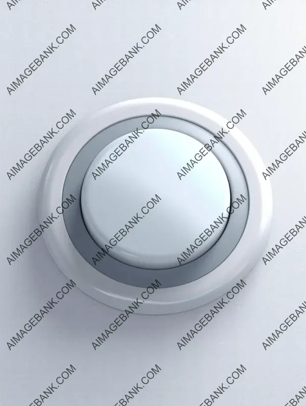 Transparent buttons with frosted glass effect