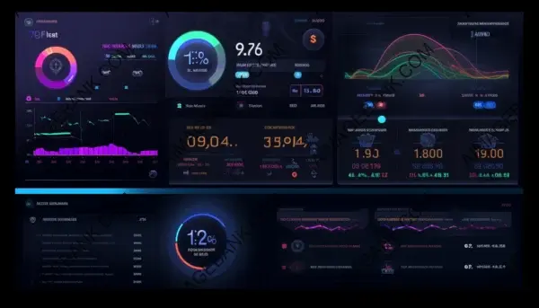 Data analytics dashboard for web applications