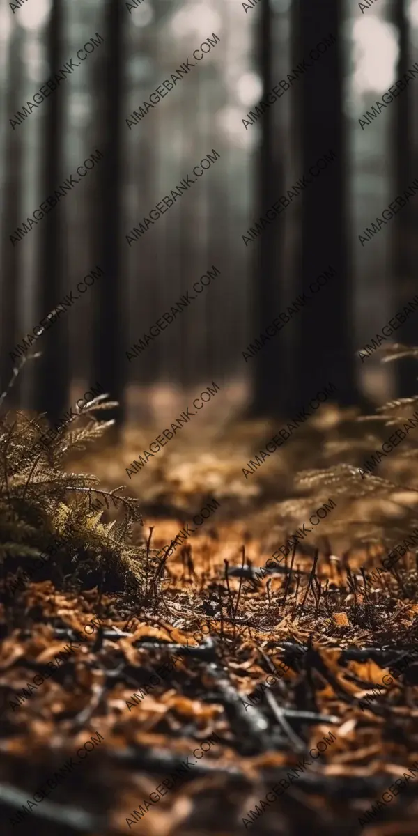 Transcendent Realism: Close-Up of Flat Forest