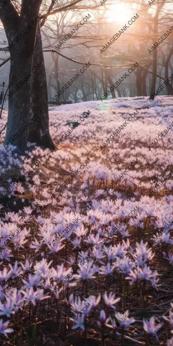 Fine Floral Details: High-Quality Close Look at Blossom Flowers