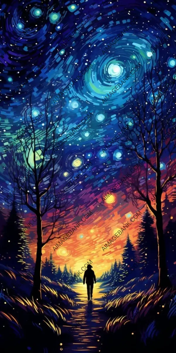 Starry fantasies: Uniquely imaginative landscapes depicted through pixel art with vibrant colors