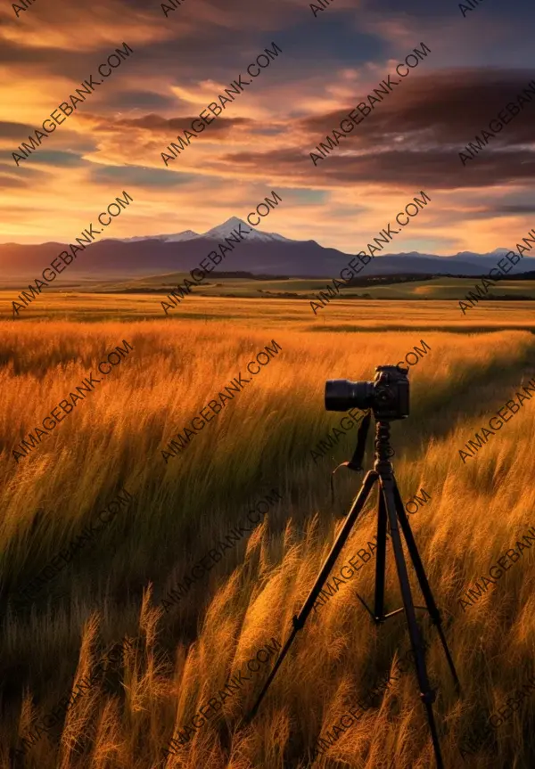 Focal length wide-angle landscape