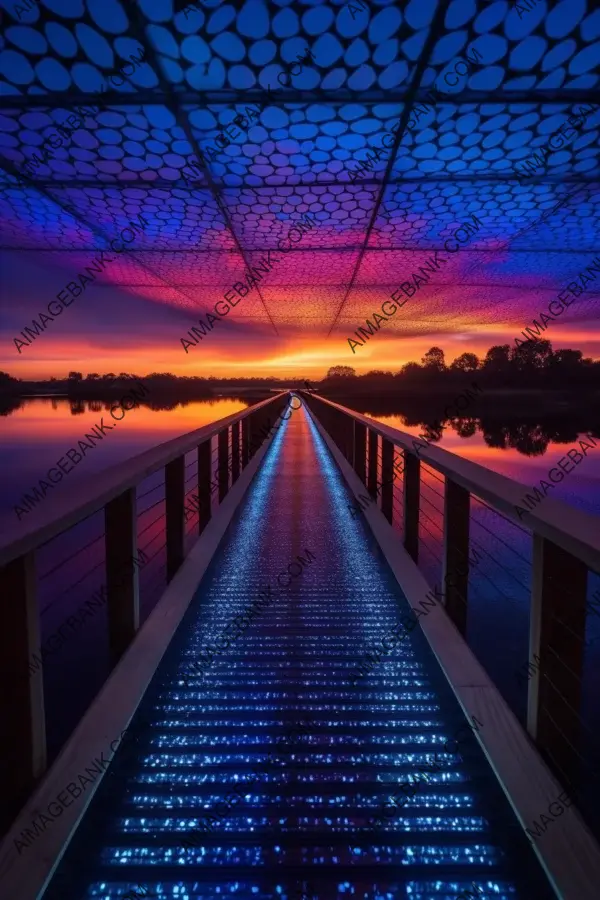 Halibut Lake&#8217;s breathtaking sunset: A bridge between worlds