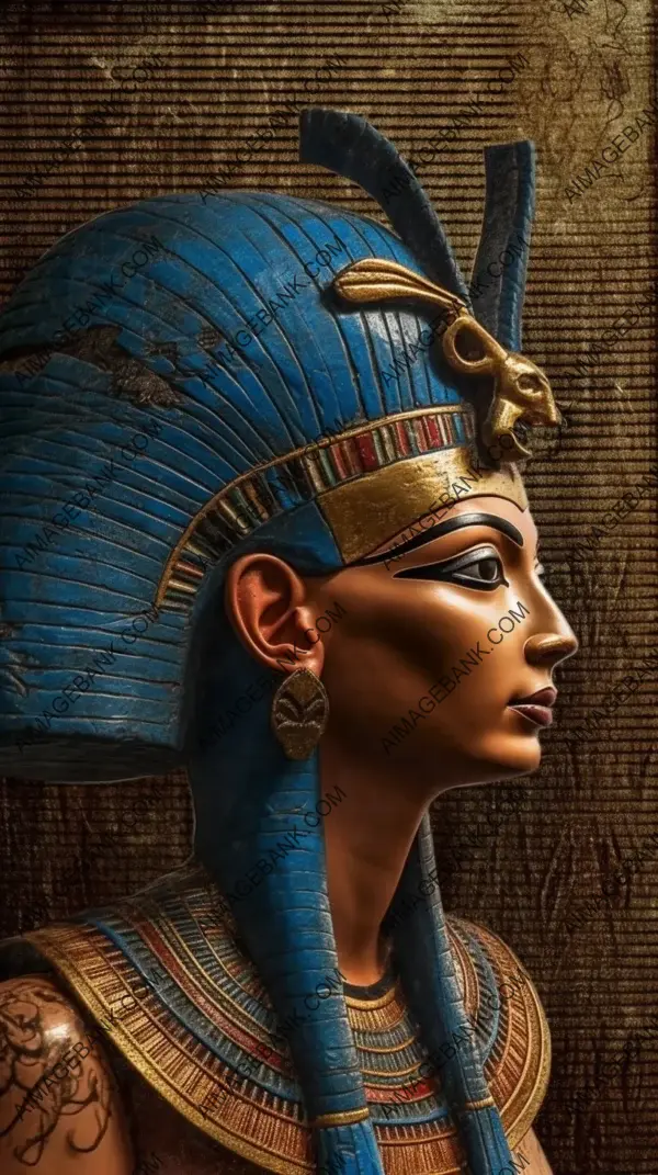 An animated tribute to Cleopatra in Egyptian hieroglyphs