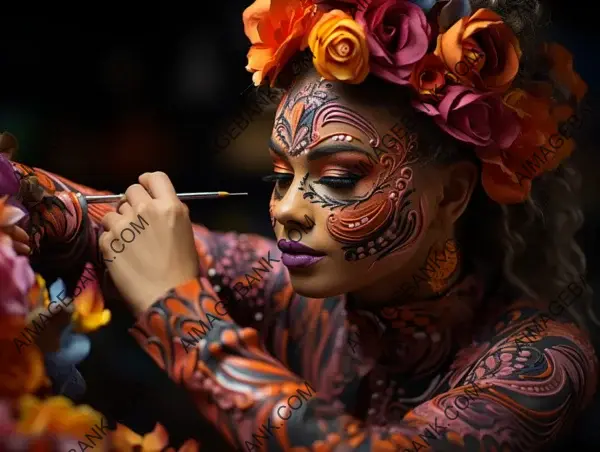 Colorful Transformation: Capturing Makeup Artist&#8217;s Skill