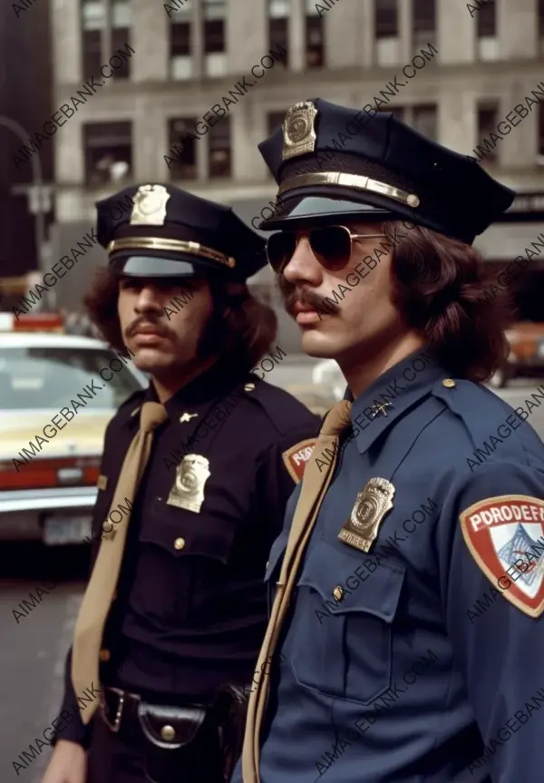 Gripping snapshot of the epic police style in 1975 NYC