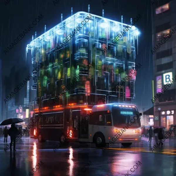 Futuristic Glass Bus Innovation