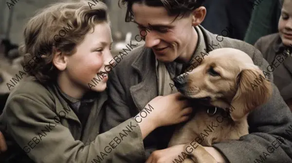 A glimpse into the heartwarming life of a small family in 1940