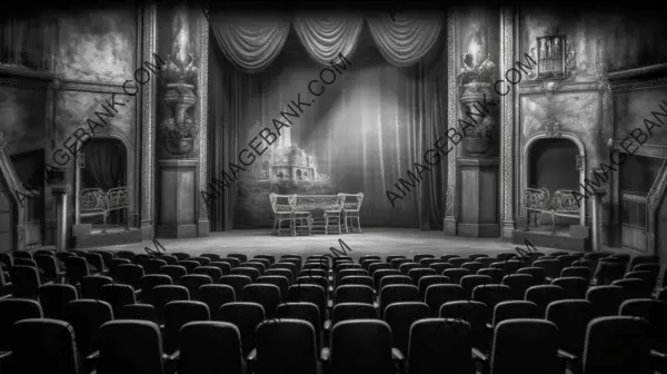 Unveiling Theatrical Legends: Monochromatic Photography