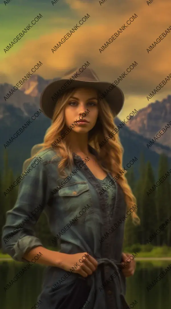 Stunning Studio Portrait with HDR Pro Digital Enhancements