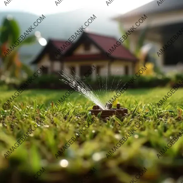 Realistic photograph: A captivating view of a house