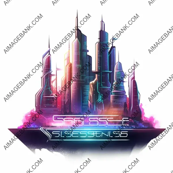 Immerse in the world of cyberpunk with a logo that captivates.