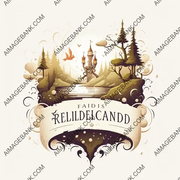 Immerse in the world of magical adventures with a logo that captivates through enchantment.