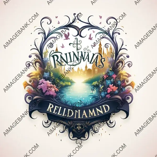 Create a logo that captures the essence of enchanted realms and magical adventures.