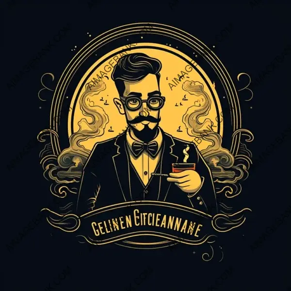 Timeless Originality: Logo Reflecting the Gentlemanly Essence of Freelancing.