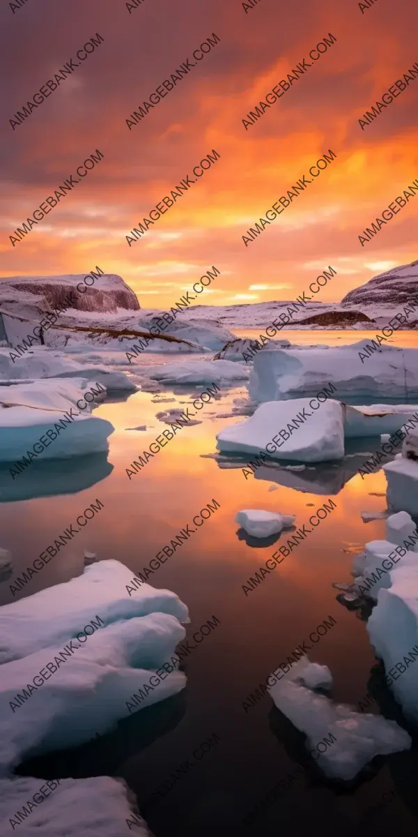 Enchanting Illumination: Light Painting the Ice of Greenland