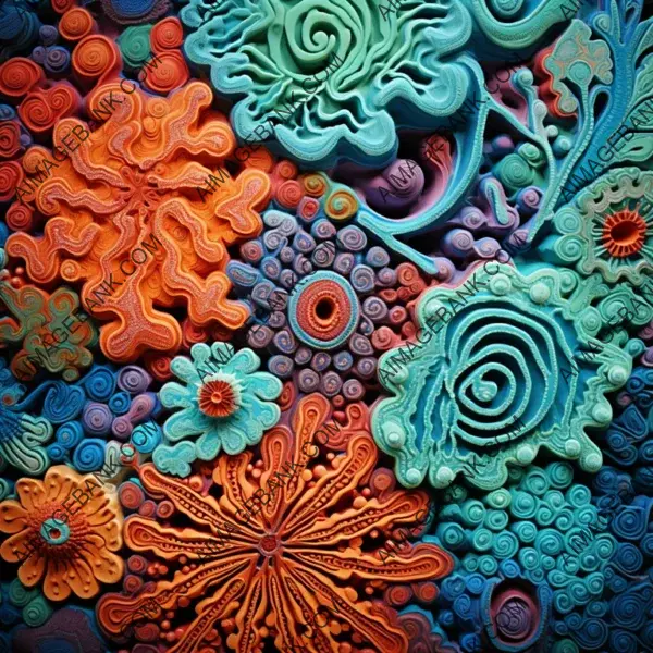 Captivating Abstract Art: Inspired by Underwater Coral