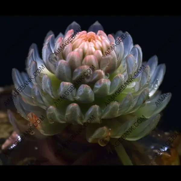 Haworthia Cooperi Truncata in Artistic Style of David Ladek