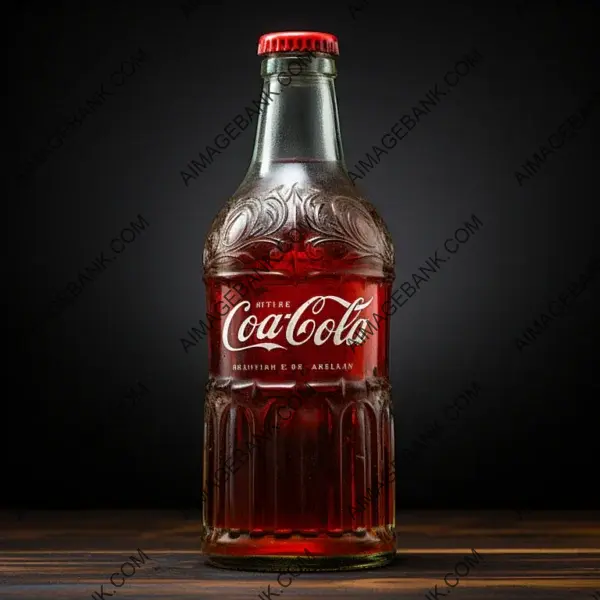 CocaCola bottle: timeless curves, taste.