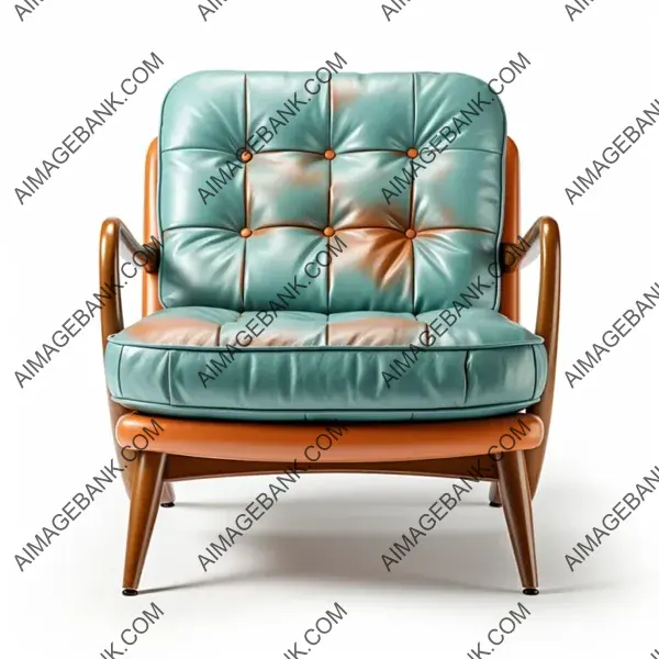 Midcentury armchair: timeless comfort, style.