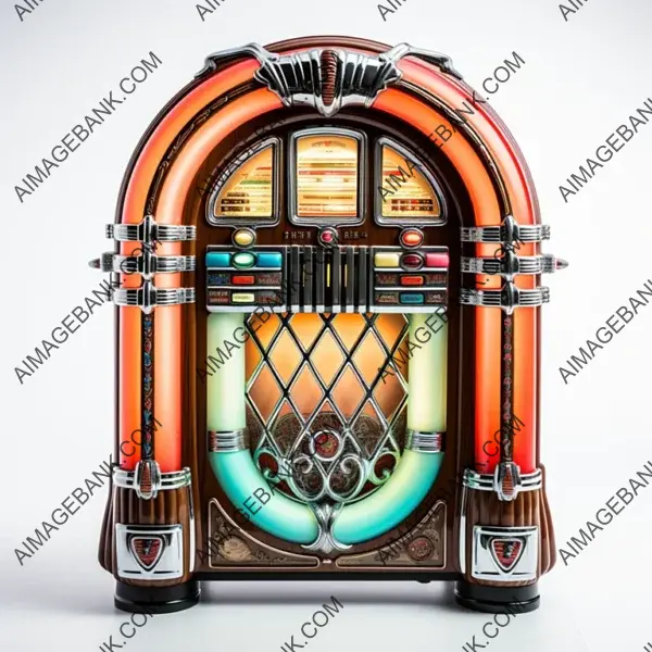 Jukebox&#8217;s speakers: timeless melodies.