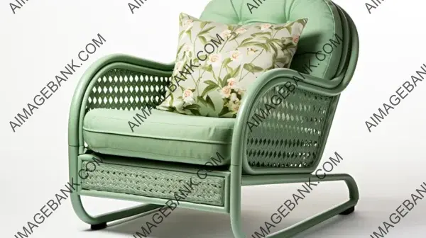 Patio chair: outdoor relaxation, design ethos.