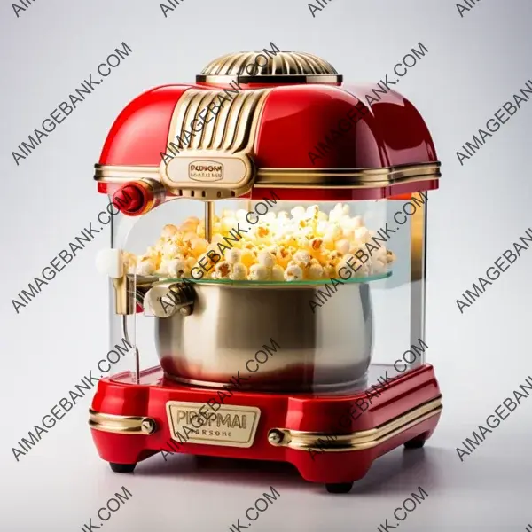 Popcorn maker&#8217;s chamber: charm, design excitement.