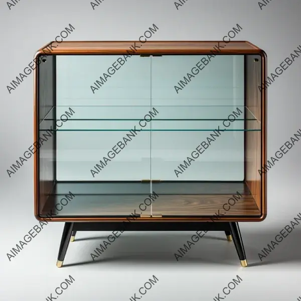 Display cabinet: beauty and functionality.