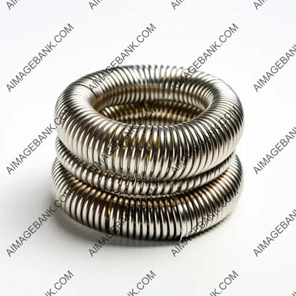 Metal slinky: enduring charm, joy.