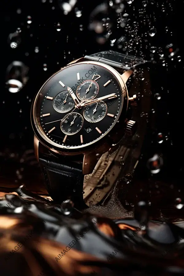 Sophisticated Time: High-End Watch.