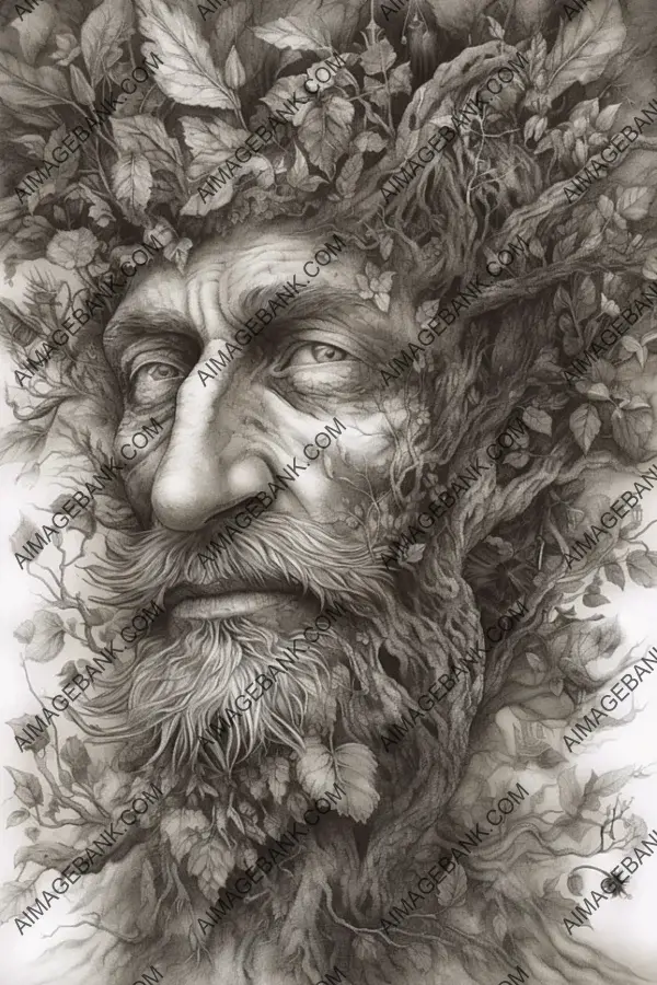 Witness the power of artistic expression with a detailed pencil sketch that brings the character Josephin to life.