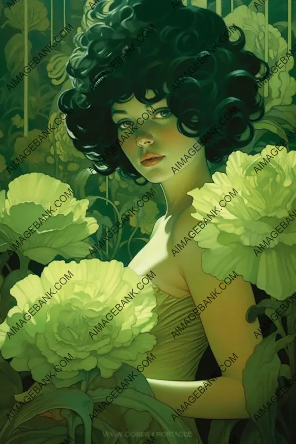 The Green Carnation: Art by Martin Ansin