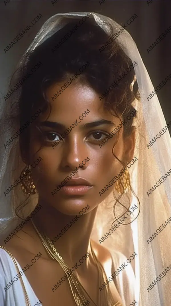 Stunning and ethereal woman&#8217;s portrait