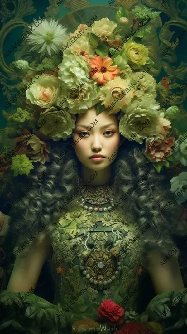 Visually Captivating Forest Queen