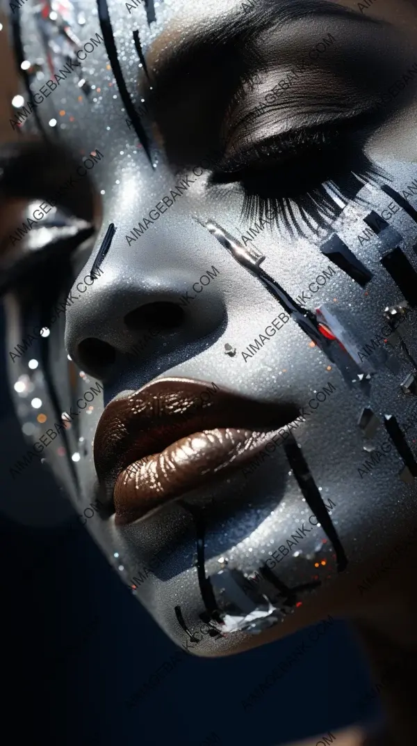 Women in Futuristic Ultramode: Close-Up Portraits Explored