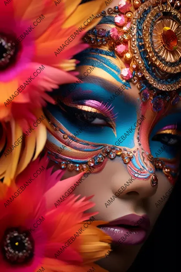 Captivating Artistry Unveiled in Artistic Makeup Capture