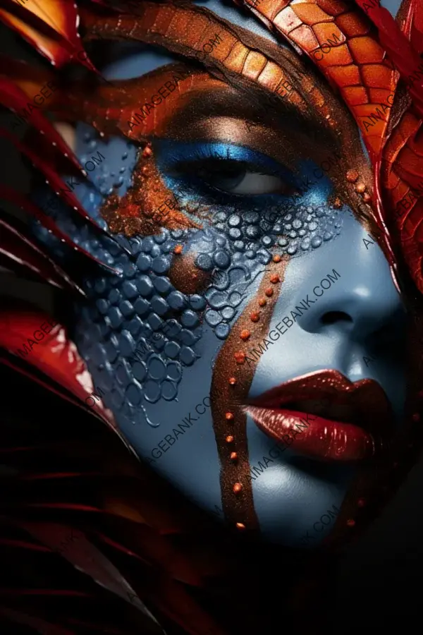 Artistic Makeup Capture Unveils Mesmerizing Beauty