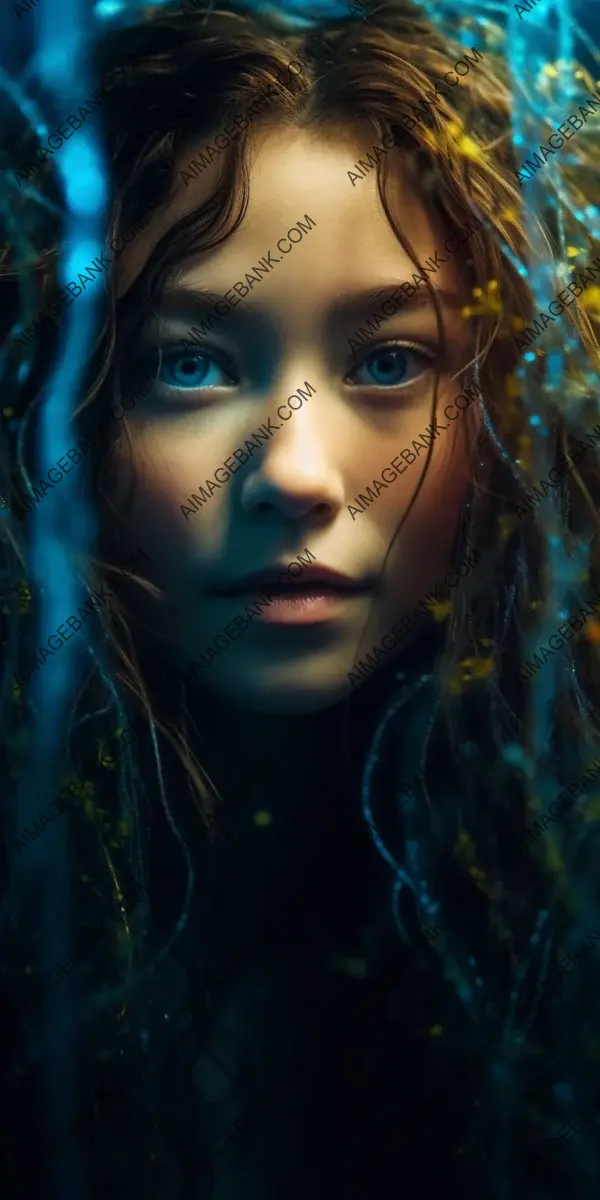 Underwater fantasy: The mesmerizing seaweed princess