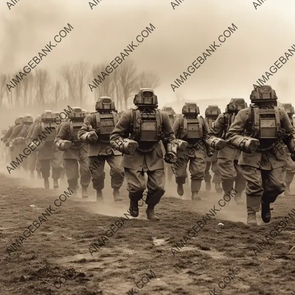 Striding across the Battlefront: Mechanical Soldiers in World War II