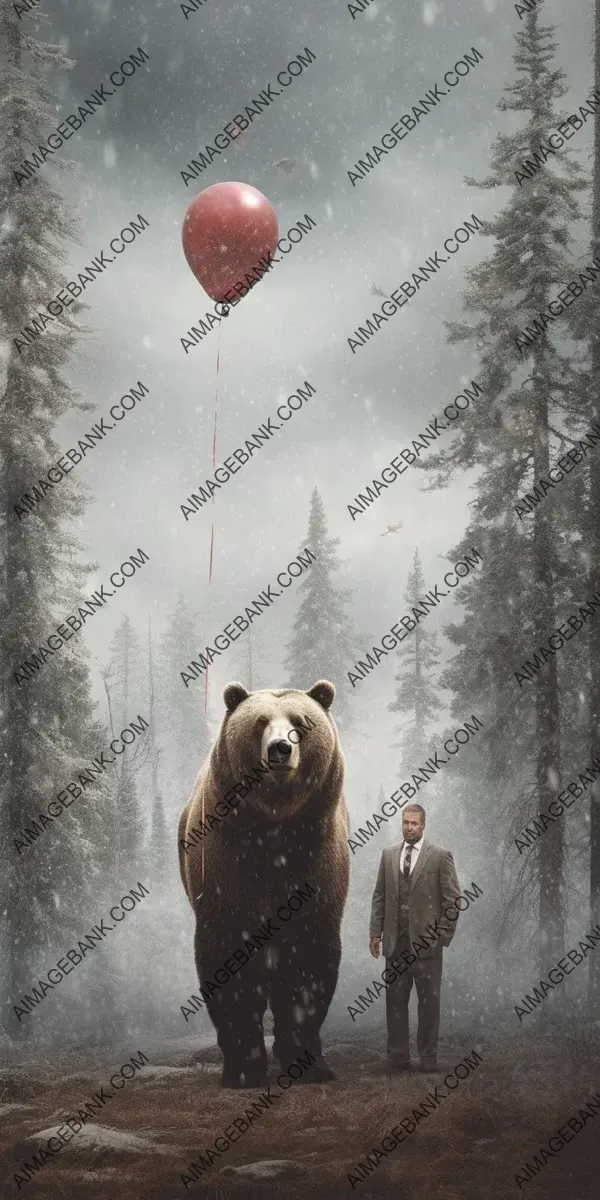 Realistic Bear Cosmopolitan Cover Art