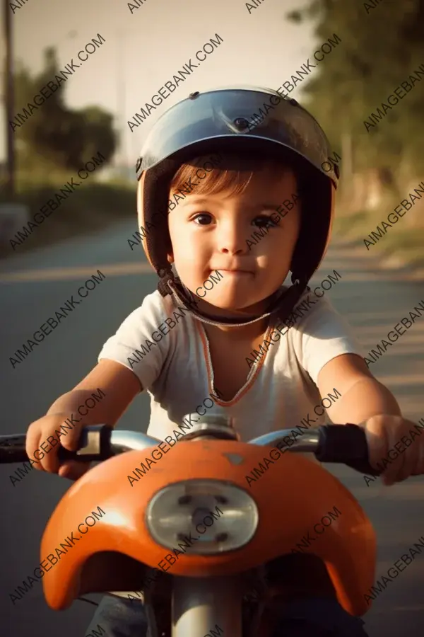 Smiling Baby Riding Sketches