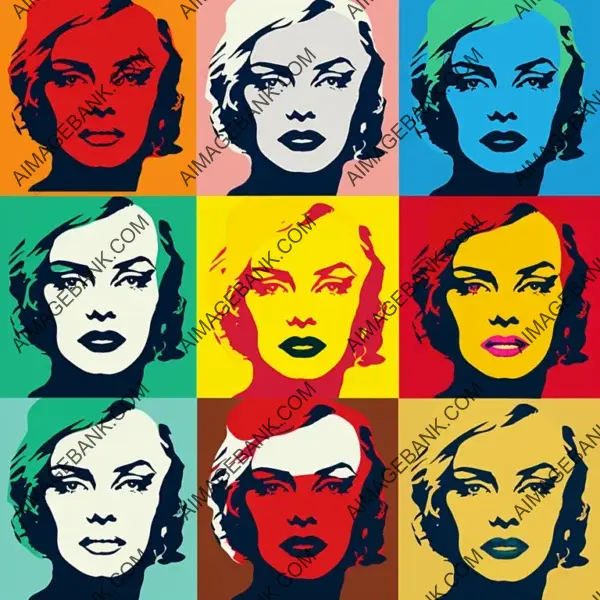 Image Reflects Andy Warhol&#8217;s Vibrant Influence