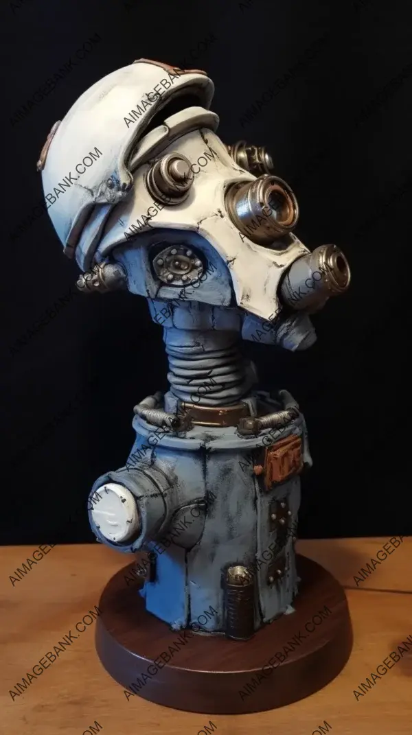 Mechanical Fusion in Ceramic Portrait