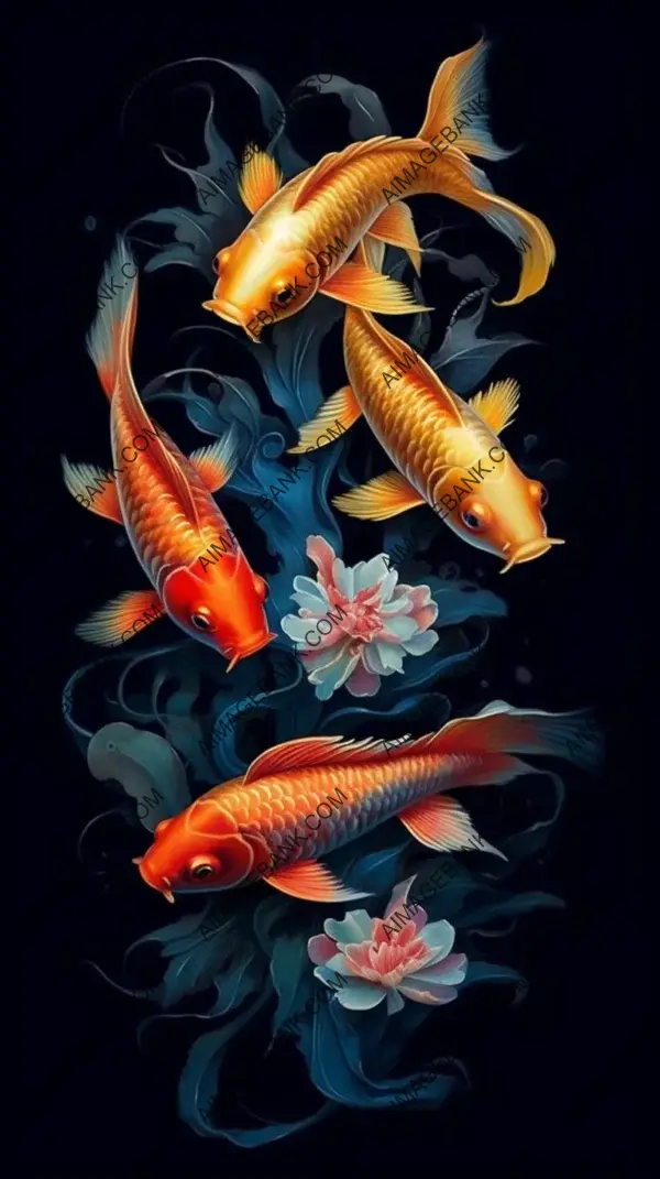 Beauty of Artesanita&#8217;s Koi Fish Art