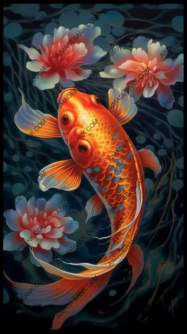 Captivating World: Artesanita&#8217;s Koi Fish Art