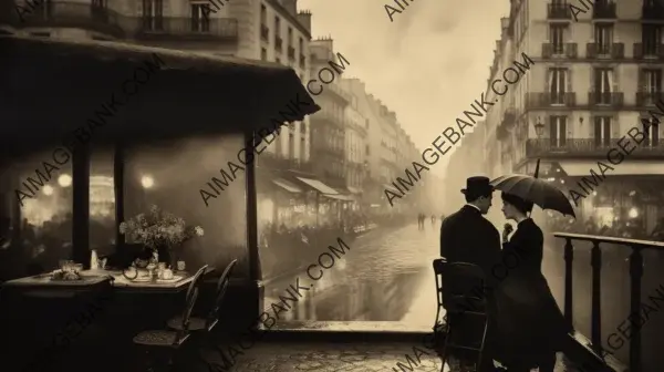 Stunning 1910s Paris romantic date in 8K style by&#8230;