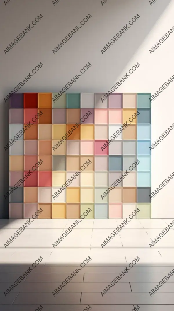 Pale palette and minimal design: Modern ceramic tile concept