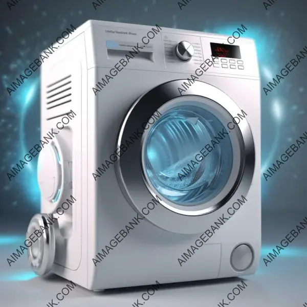 Innovative washing machines: Product design featuring textured glass plates