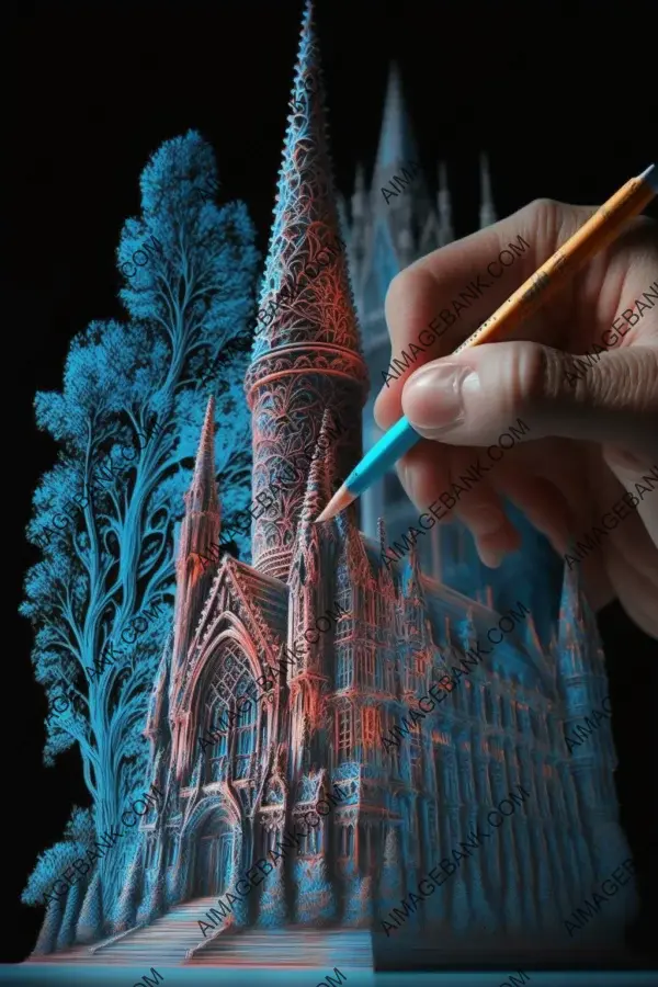 Artist&#8217;s discovery of a magical pen for drawing